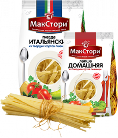 Лапша для супа и гарнира макстори